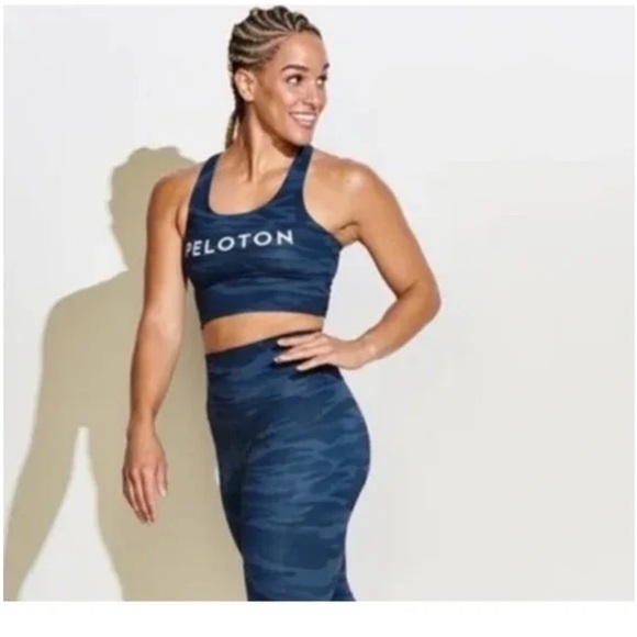 Peloton Navy Sports Bra - Picture 3 of 7